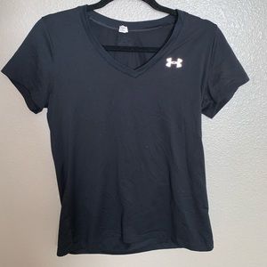 Black V-Neck Shirt